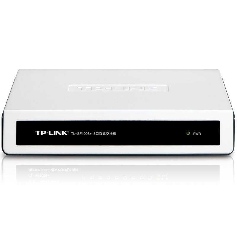 TP-LINK TL-SF1008+ 8口百兆交换机 100 TP-LINK TL-SF1008+ 8口百兆交换机 100